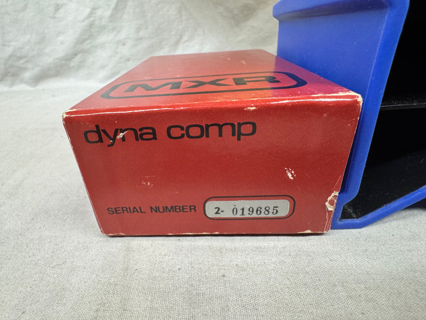 MXR MX-102 mx102 Dyna Comp Compressor Pedal with Box pot codes date to 1977