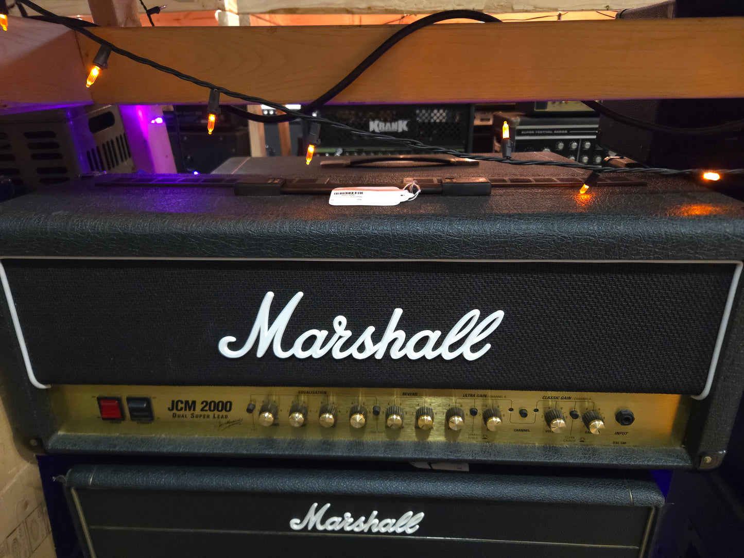 Marshall JCM 2000 DSL 100 Dual Super Lead 2-Channel 100-Watt Guitar Amp Head 2000s - Local Pickup Only
