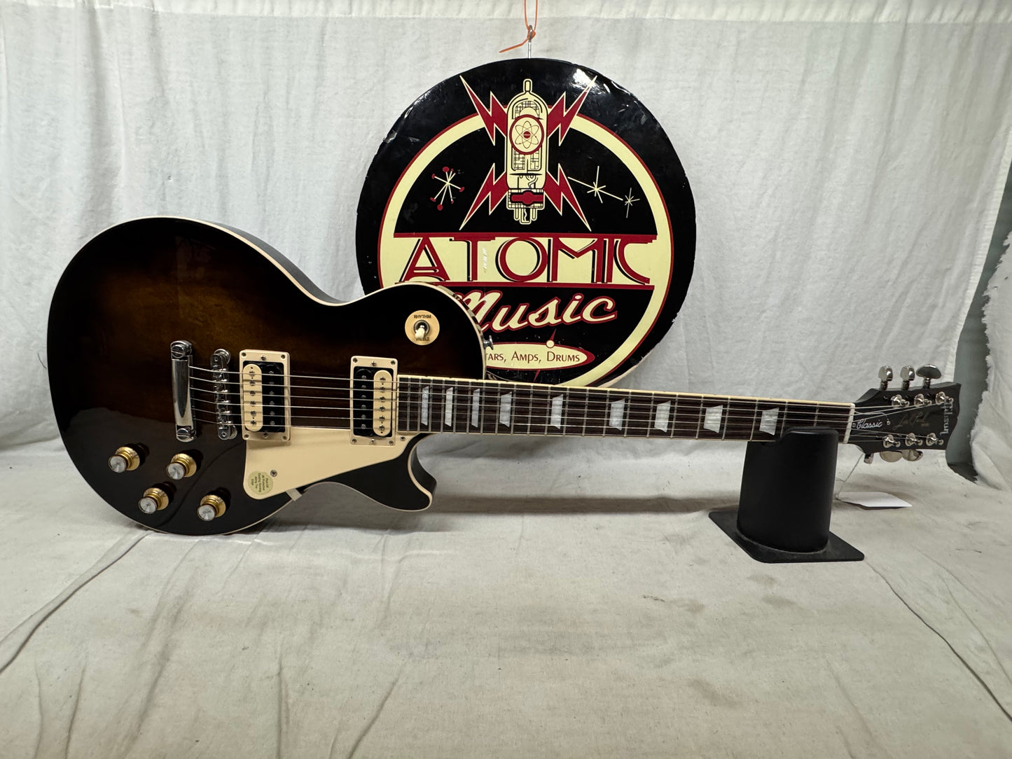 Gibson LPCSSW20KHNH3 Les Paul Classic Guitar with Case 2022 - Smokehouse Burst