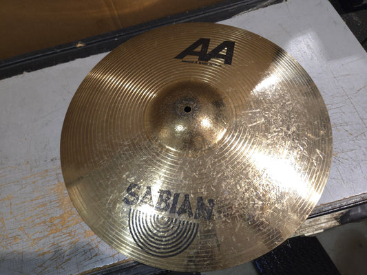 Sabian 20" AA Metal-X Ride Cymbal 2006 - 2010 - Brilliant
