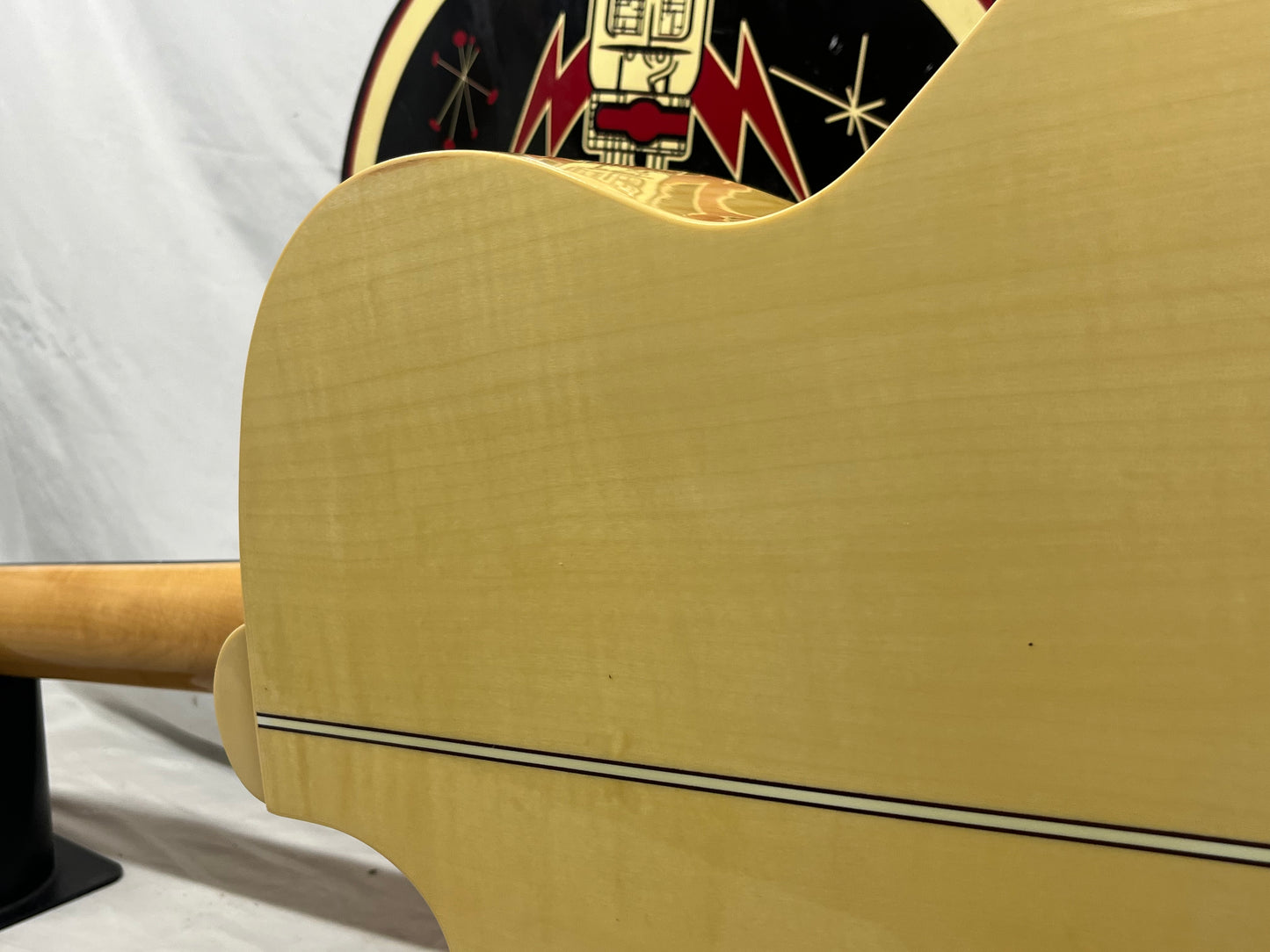 Takamine EG523SC-12 12-String Acoustic Electric Guitar - Crack in the Back