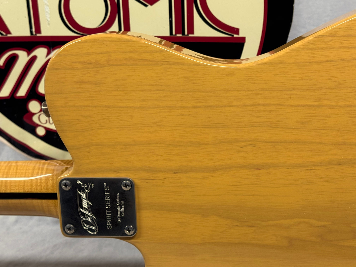 DeTemple Guitars Spirit Series T-style Singlecut Guitar with Case 2005 - Local Pickup Only