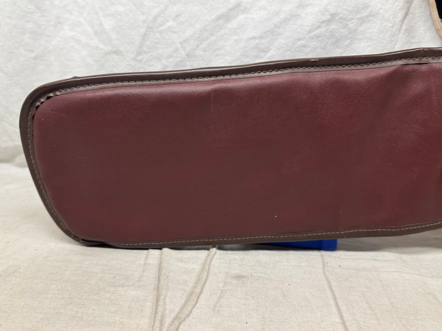 Victoria Vintage Plasti-Leather (Leather/Vinyl) Gig Bag 1950s - Brown