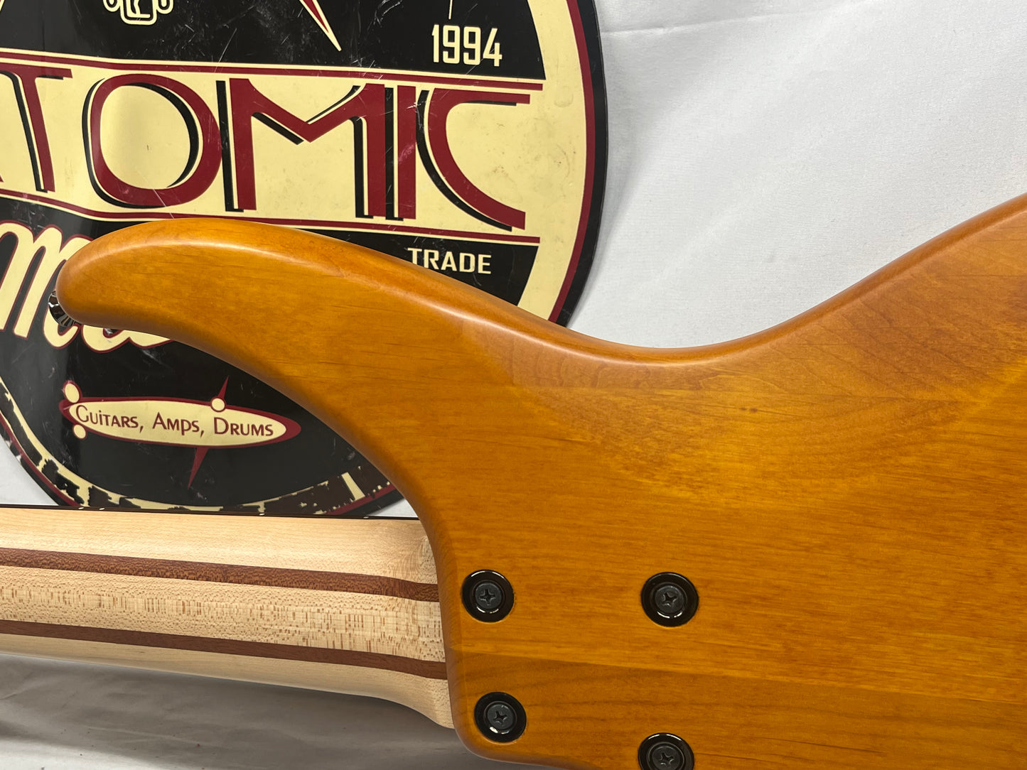 Yamaha TRBX605FM 5-String Electric Bass- Matte Amber