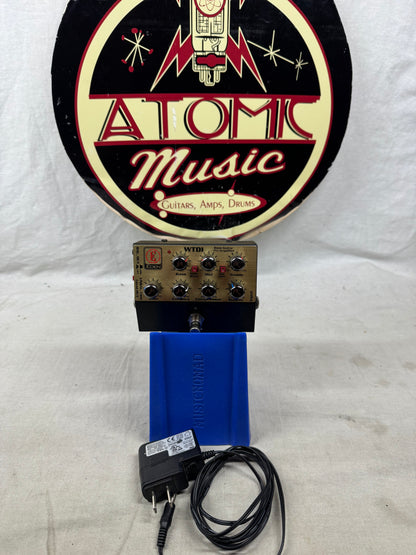 Eden Amplification WTDI Bass Preamp Pedal with Power Supply