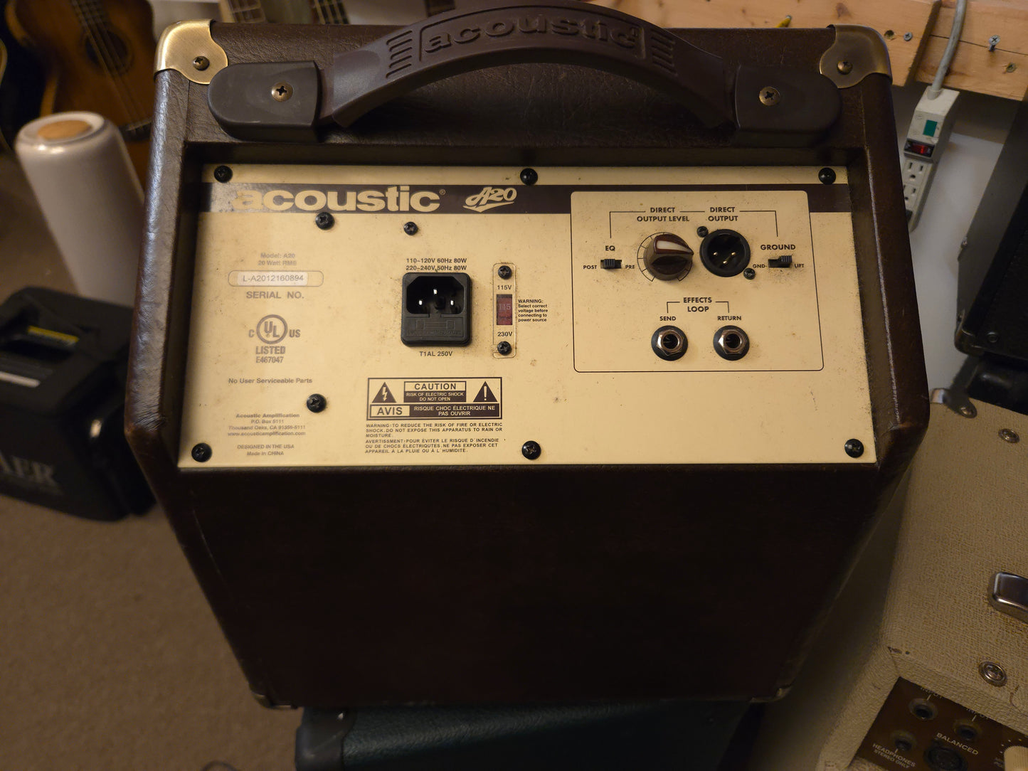 Acoustic A20 1x8" Combo Amp - Local Pickup Only