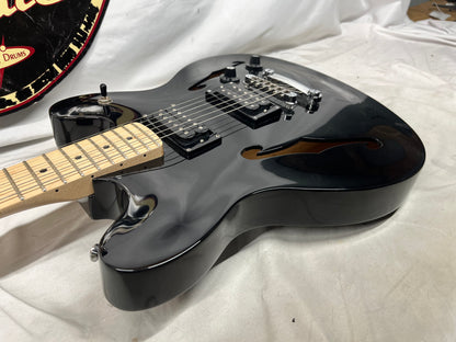 Squier Affinity Series Starcaster Semi-Hollow Body Electric Guitar - Black