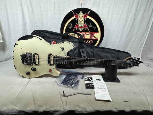 EVH Limited Edition Striped Series Wolfgang Special Guitar with Gig Bag