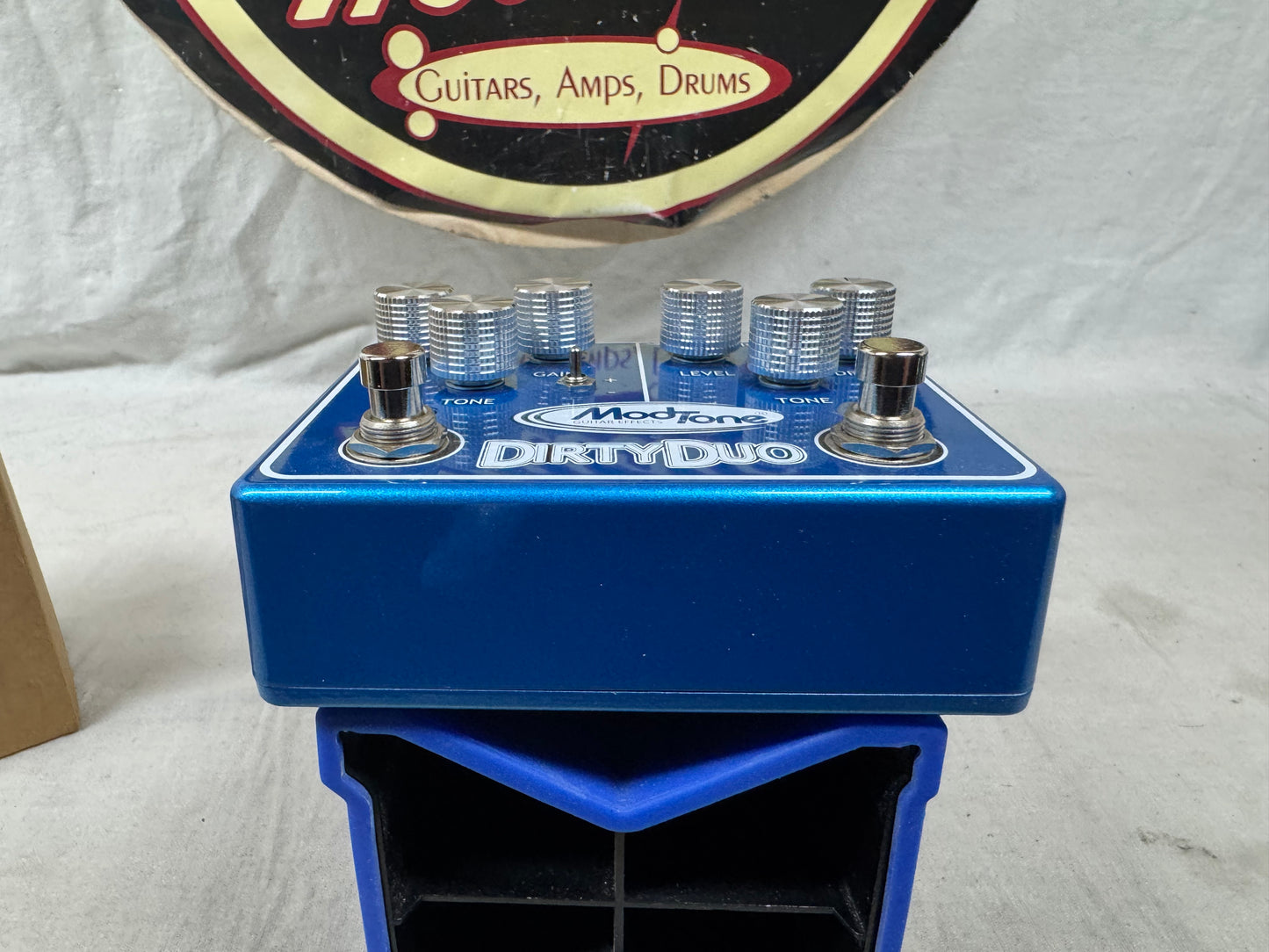 ModTone Dirty Duo Dual Overdrive Pedal with Box