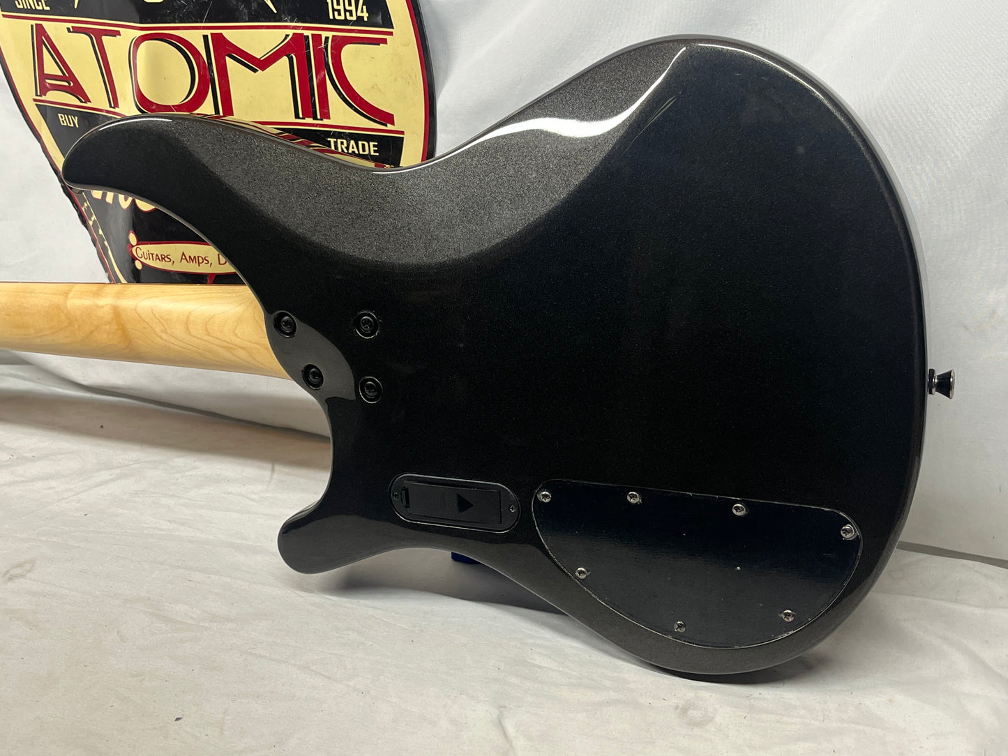 Mitchell MB200 4-String Electric Bass - Gunmetal