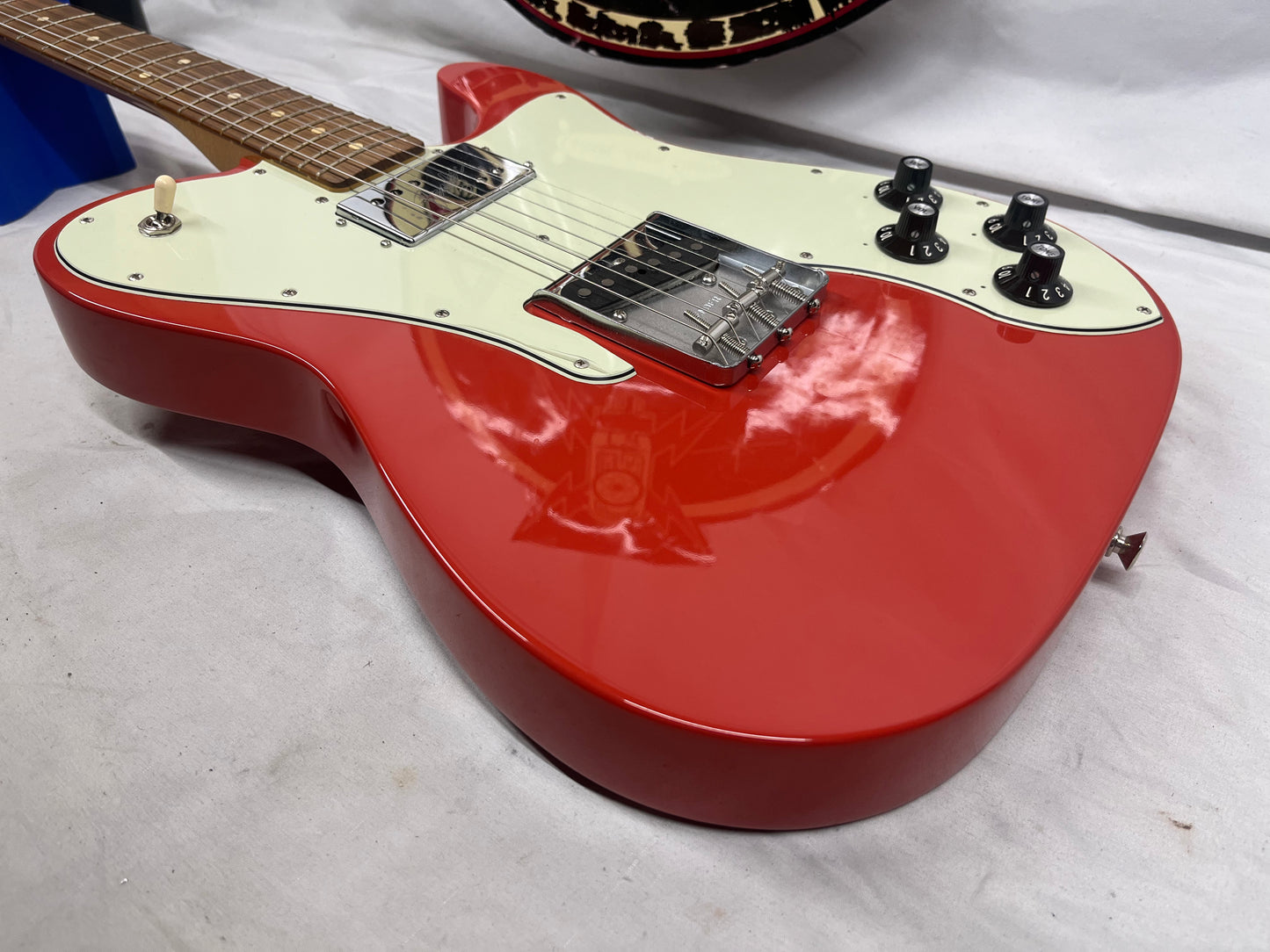 Fender Vintera '70s Telecaster Custom Tele Electric Guitar MIM - Made in Mexico - Fiesta Red