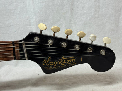 Hagstrom Model 1 One 1 Guitar with Chipboard Case Vintage