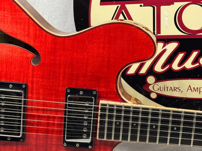 Eastman T185MX-BD t185mx Thinline Semi-Hollowbody Guitar with Case