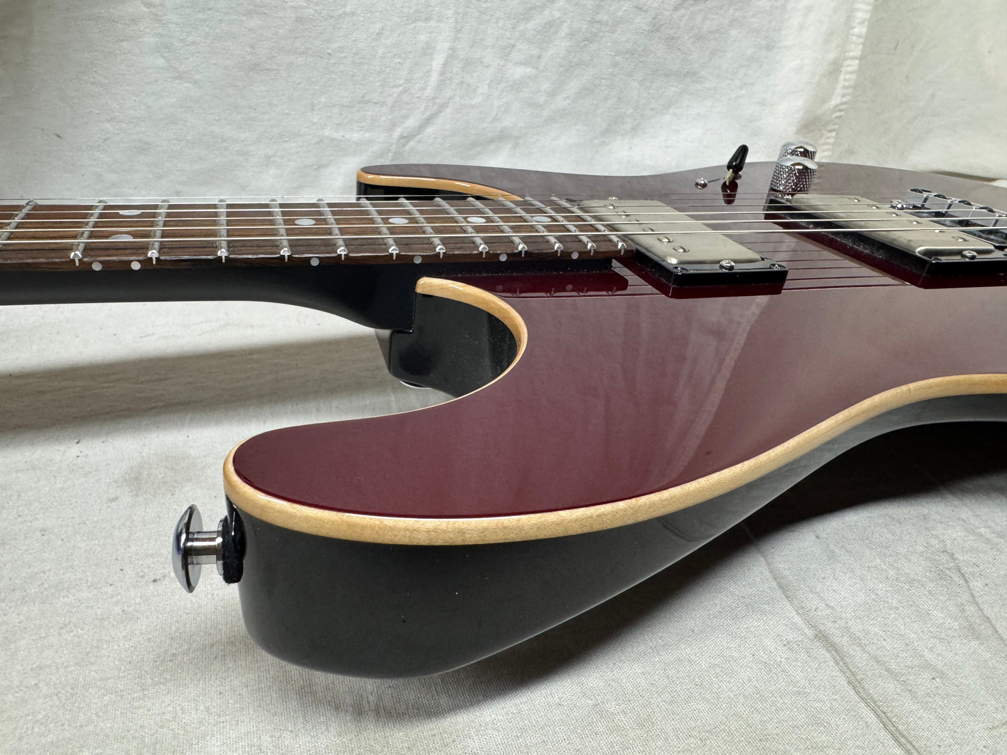 Suhr Pete Thorn SS Standard Signature Guitar with Case - Garnet Red