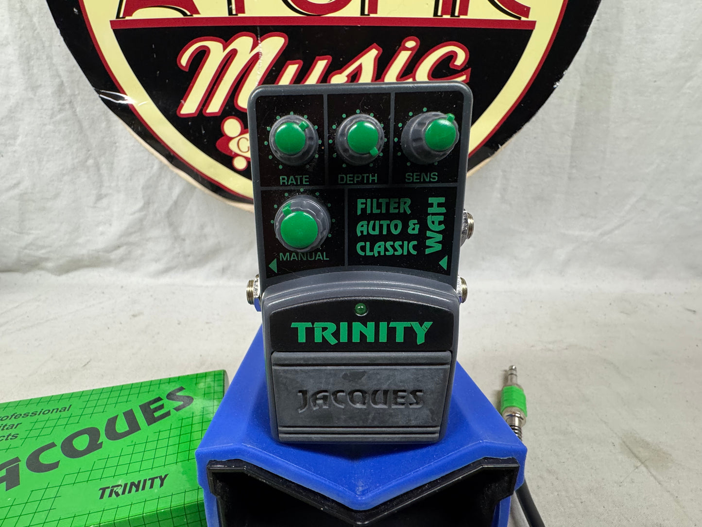 Jacques Trinity Envelope Filter / Auto Wah / Classic Wah-Wah Pedal with Foot Controller + Box