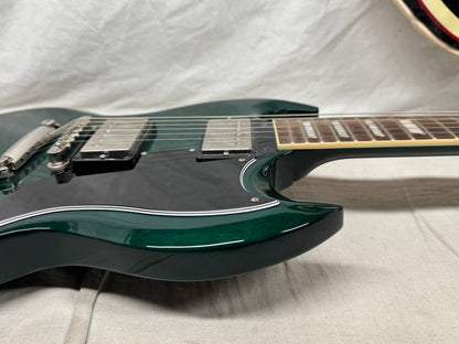 Gibson SG6100TLNH1 SG Standard '61 1961 Reissue Guitar with Case 2024 - Translucent Teal