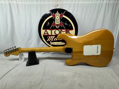 Fender Foto Flame Stratocaster Guitar with Case - MIJ Made In Japan 1994