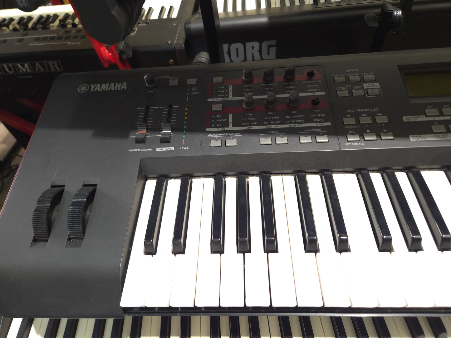 Yamaha MOXF 6 Production Synthesizer 2000s - Local Pickup Only
