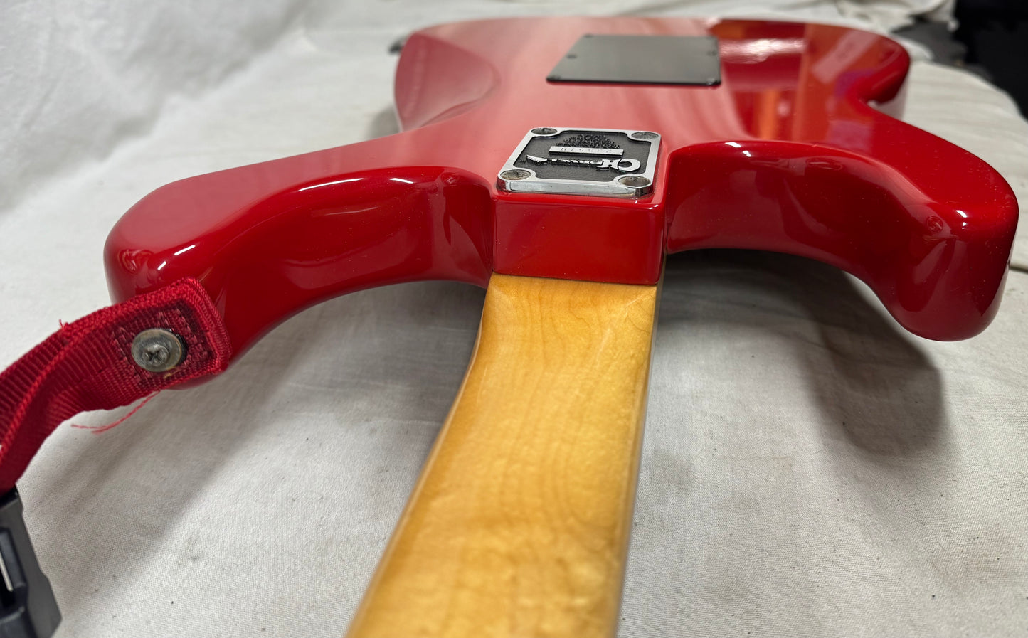 Charvel Model 3A Guitar with Case - Red