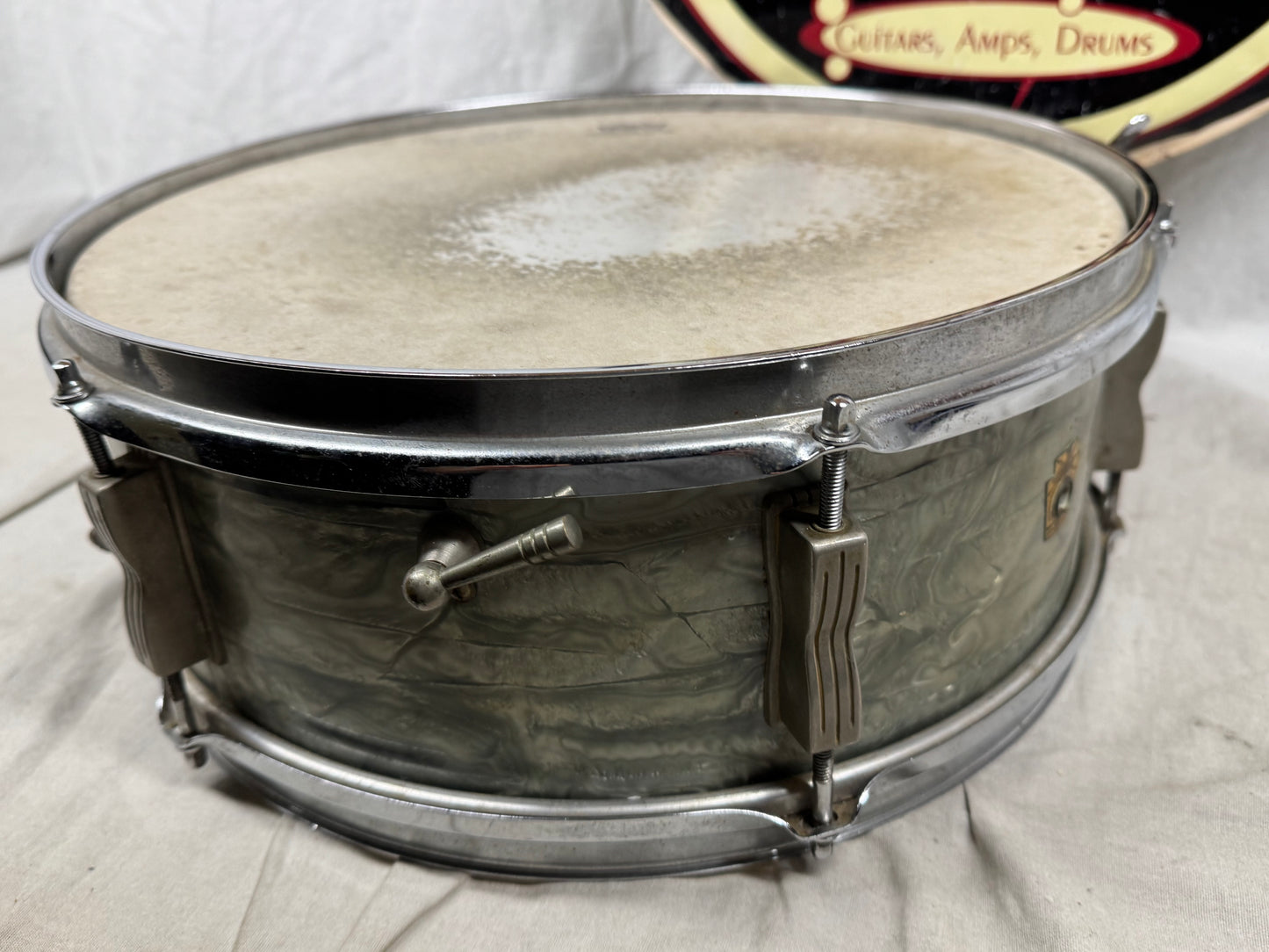 Ludwig 14x5.5 6-Lug Snare Drum Vintage