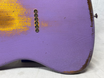 Paoletti Guitars Loft Series Model 112 HP90 Guitar with Case - Purple