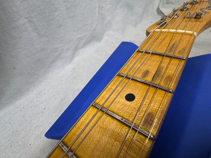 Fender USA Custom Shop Limited Edition Full Throttle Esquire Relic Telecaster Guitar with Case 2003 - Gold / Maple neck