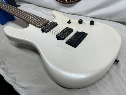 Ernie Ball Music Man Jason Richardson Signature Sterling Cutlass 7 7-String Electric Guitar - Pearl White