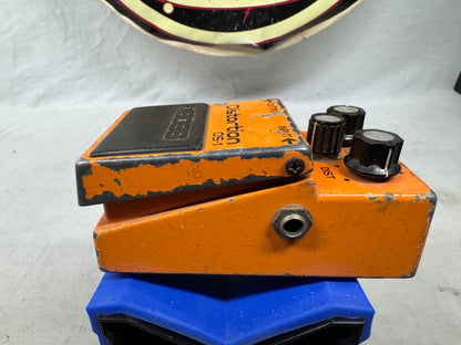 Boss DS-1 ds1 Distortion Pedal - TA7136AP OpAmp - Black Label / MIJ Made In Japan / ACA 12v power 1983