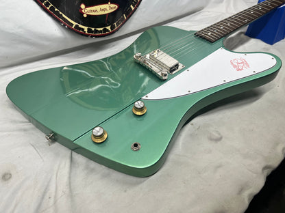 Epiphone Firebird I Offset Electric Guitar with Hard Case - Inverness Green