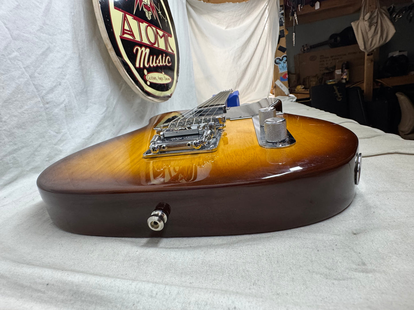 Fender 2016 Limited Special Edition American Standard Telecaster Figured Neck Guitar with Case 2015 - Cognac Burst / Rosewood fingerboard