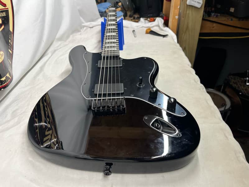 Harley Benton JA-Baritone HH Electric Guitar - Image 18