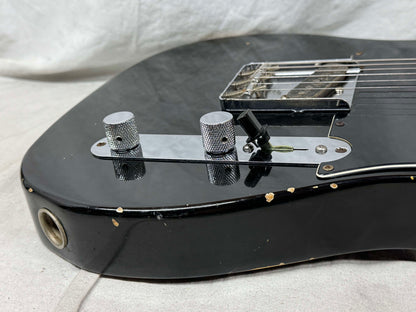 Fender Vintage USA Telecaster Guitar with non-original Case 1978 - Black / Maple neck