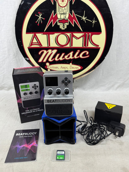 Singular Sound BeatBuddy beat buddy Drum Machine Pedal with Power Supply + Box
