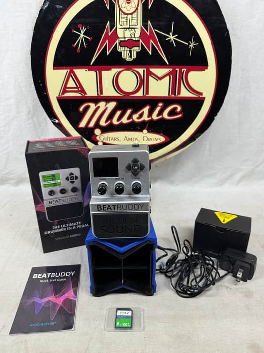 Singular Sound BeatBuddy beat buddy Drum Machine Pedal with Power Supply + Box
