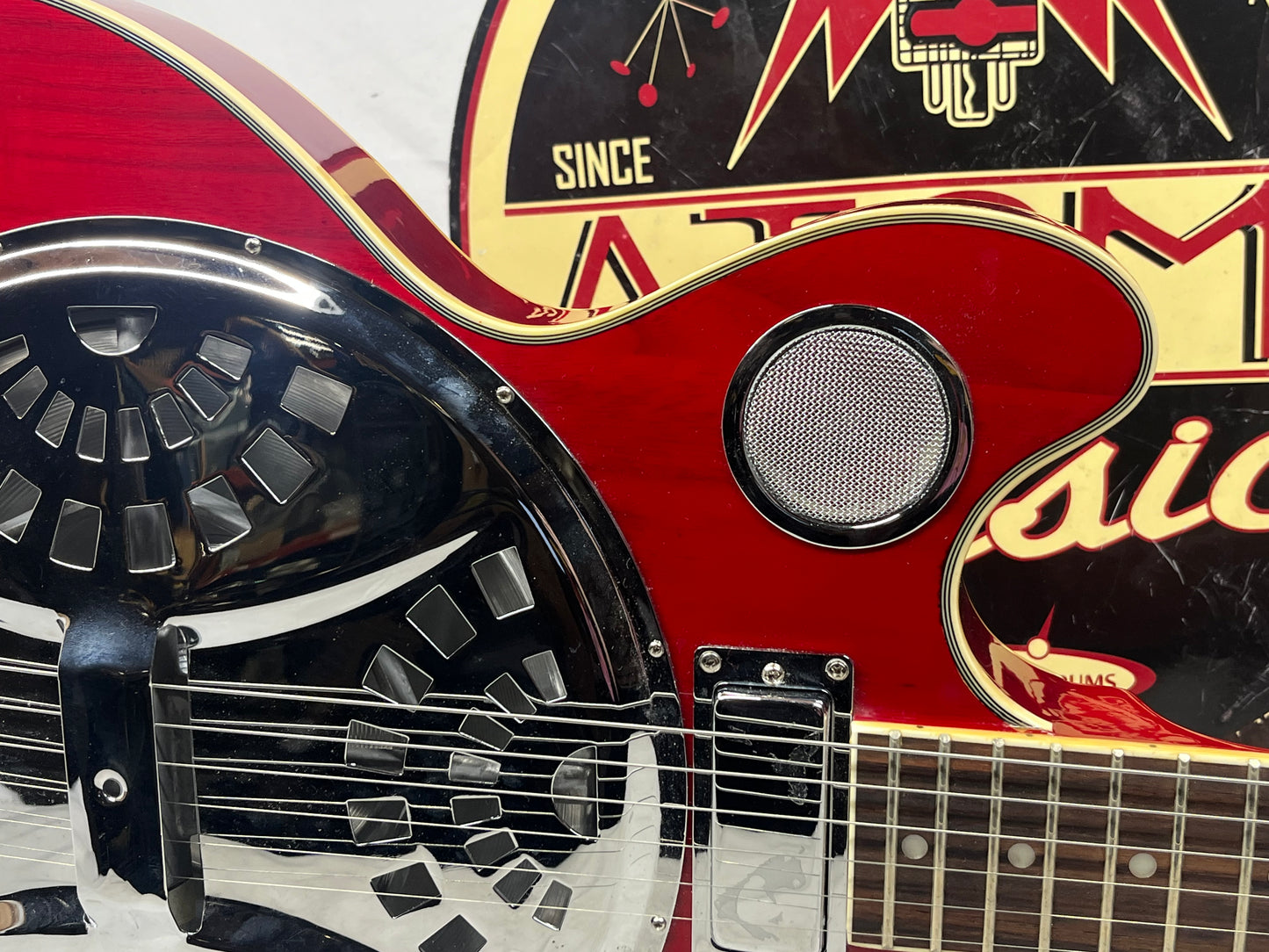 Cozart Acoustic Electric Resonator Guitar