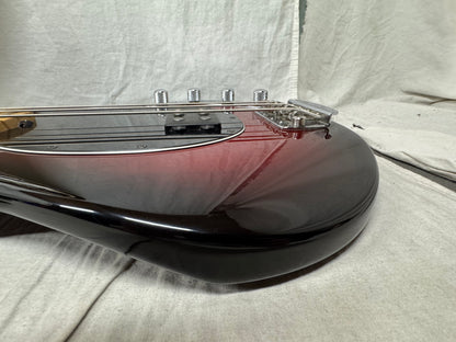 Ernie Ball Music Man Stingray 3 EQ H 3eq 4-string Bass with Case 2004 - Black Cherry Burst