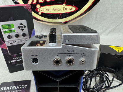 Singular Sound BeatBuddy beat buddy Drum Machine Pedal with Power Supply + Box