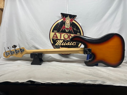 Fender Precision Bass P-Bass Plus 4-String Electric Bass - Brown Sunburst