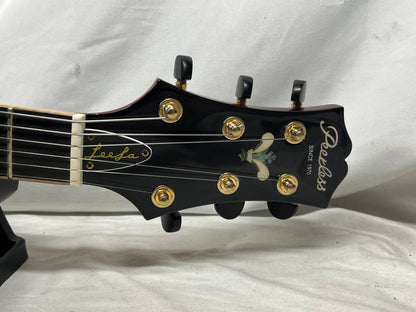 Peerless Leela Arctop Hollow Body Electric Guitar with Hard Case