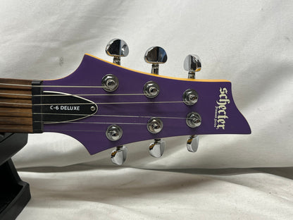 Schecter Diamond Series C-6 Deluxe Doublecut HH Electric Guitar