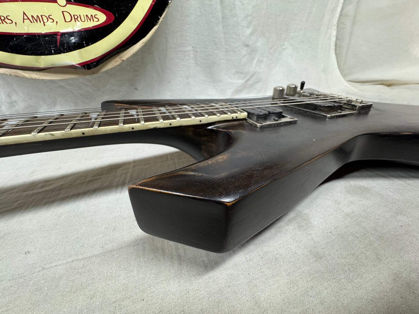 Ibanez X Xiphos Series XPT700FN xpt700 xpt 700 fn Guitar with Case - crack in body - Rusty Glitter Flat - sanded off in most areas - 2008
