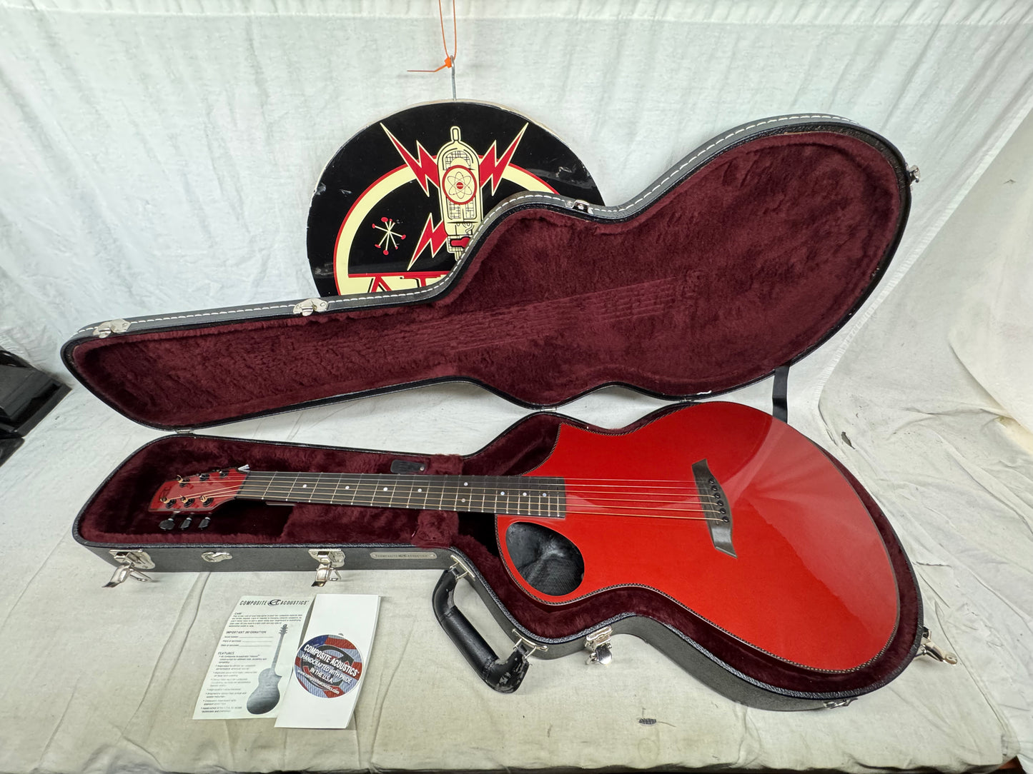 Composite Acoustics XI HG ELE Custom Acoustic-Electric Guitar with Case