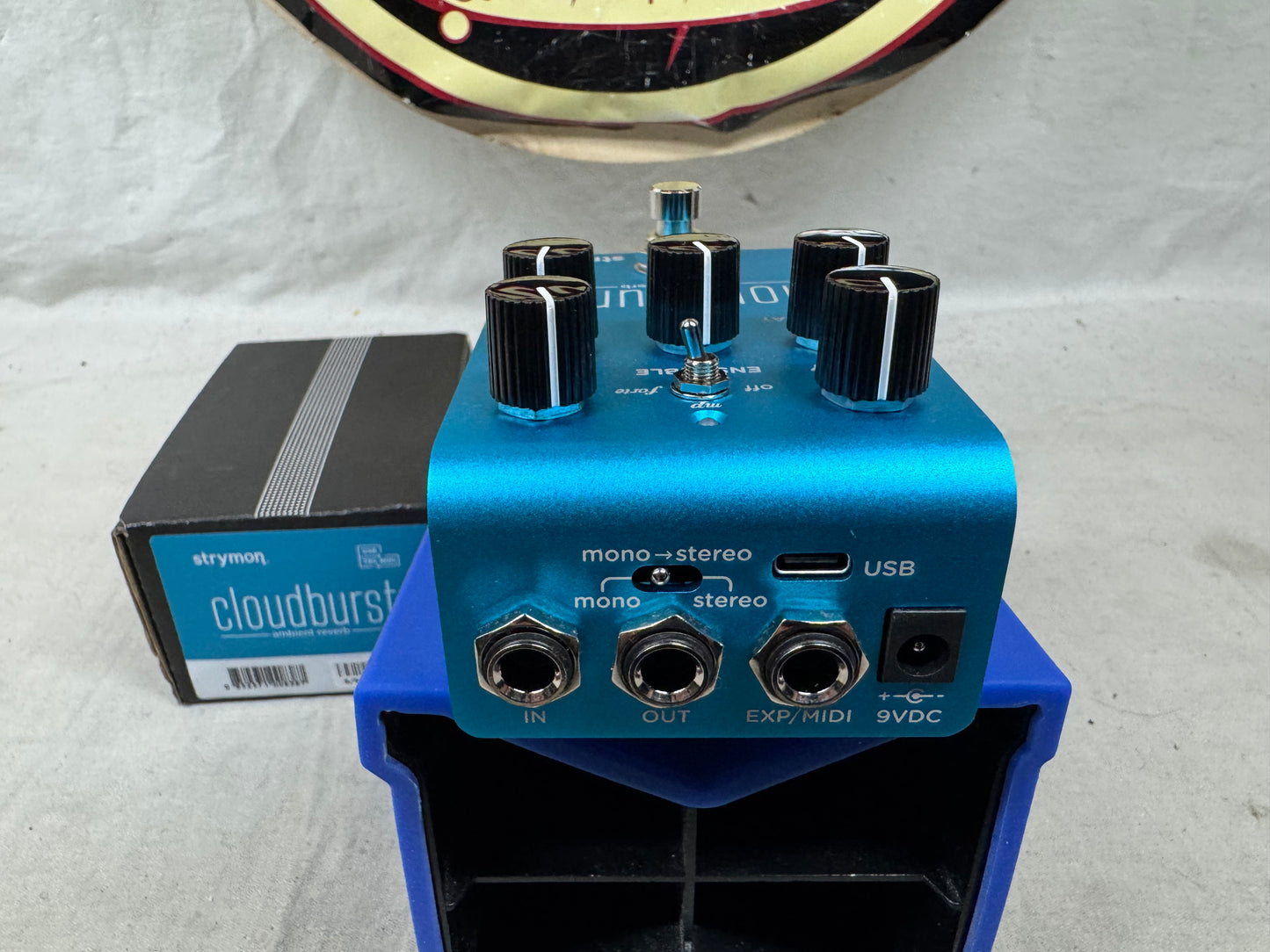 Strymon Cloudburst Ambient Reverb Pedal with Box