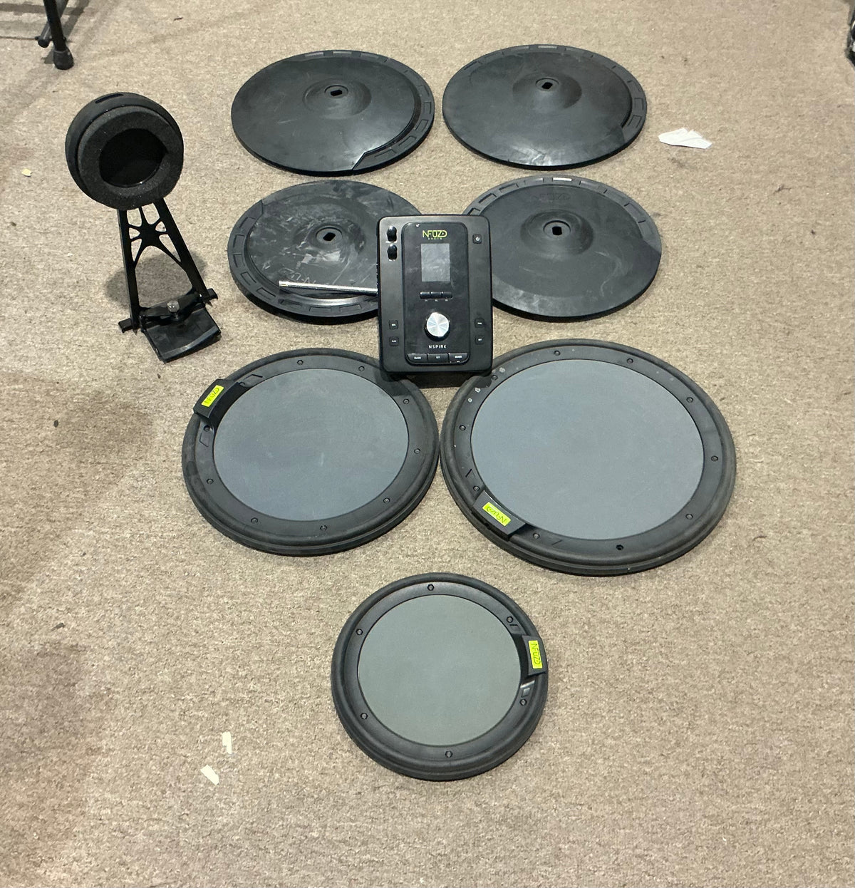 NFUZD Audio NSPIRE Electronic Rock Kit 2010s - Black