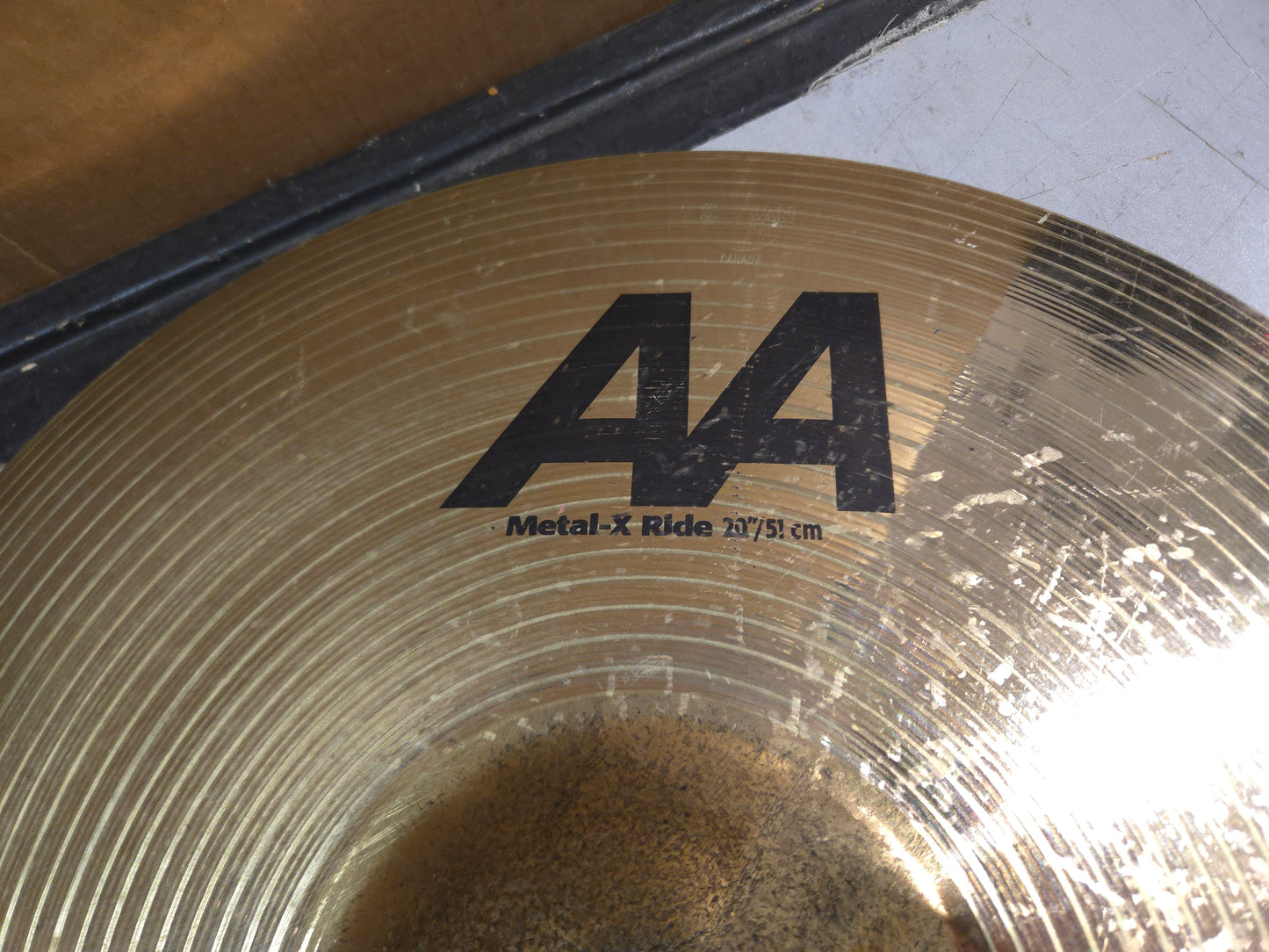 Sabian 20" AA Metal-X Ride Cymbal 2006 - 2010 - Brilliant