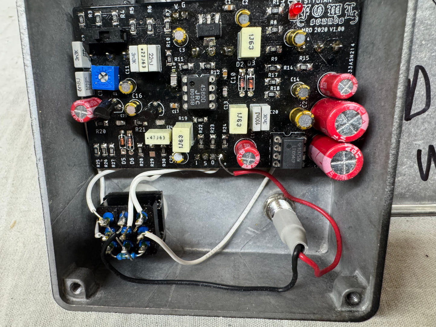 Fowl Sounds Stygian Fuzzstortion Fuzz Distortion Pedal