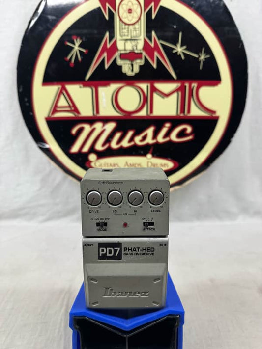 Ibanez ToneLok Series PH7 ph 7 Phat-Hed Bass Overdrive Pedal