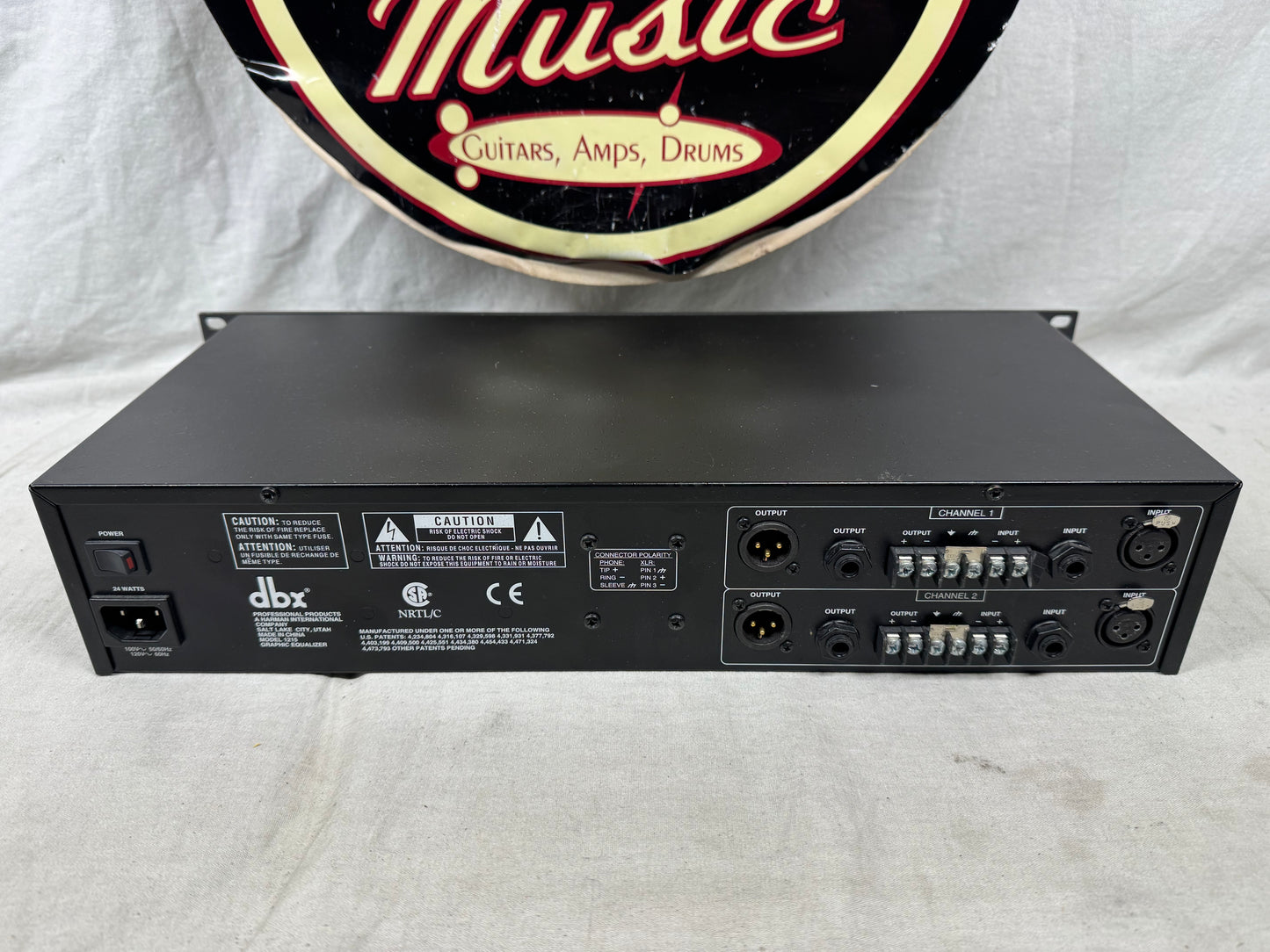 dbx 1215 Graphic Equalizer EQ Rack 2006