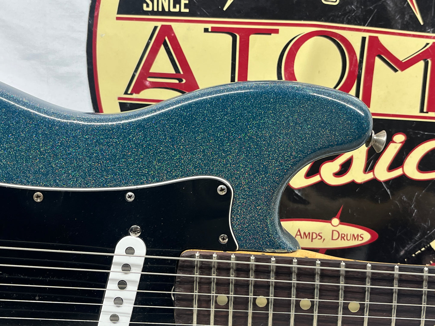 Fender MusicMaster music master Re-fin'd Electric Guitar
