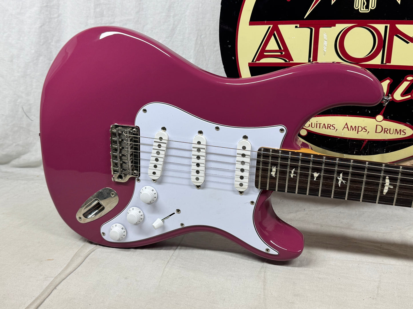 PRS Paul Reed Smith SE Silver Sky John Mayer Signature S-style Guitar 2021 - Dragonfruit